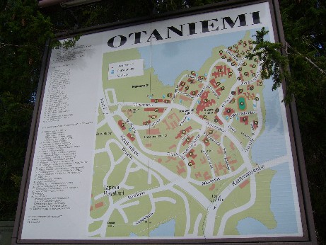オタニエミの地図